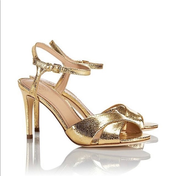 Tory Burch Shoes - Tory Burch Shayley Heeled Sandal, gold